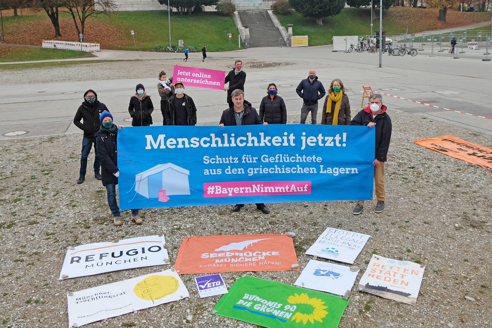 Bündnis #Bayernnimmtauf, © GRÜNE Bayern