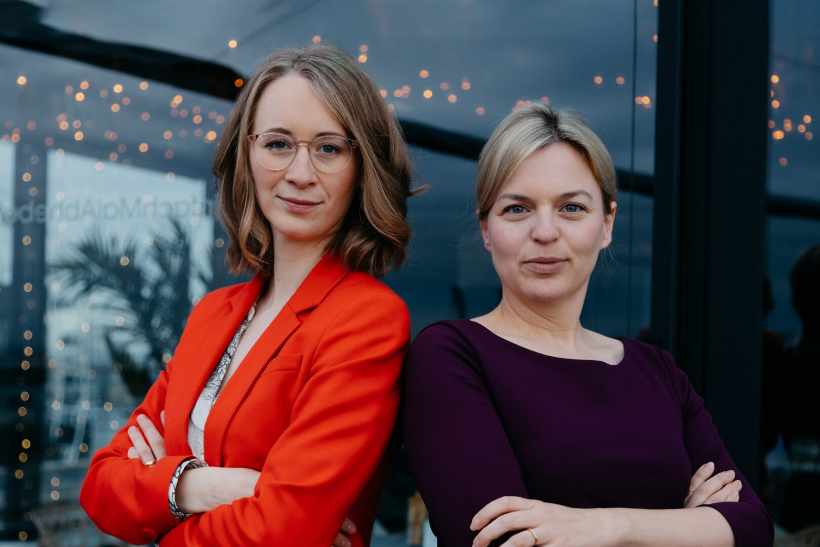 Eva Lettenbauer und Katharina Schule